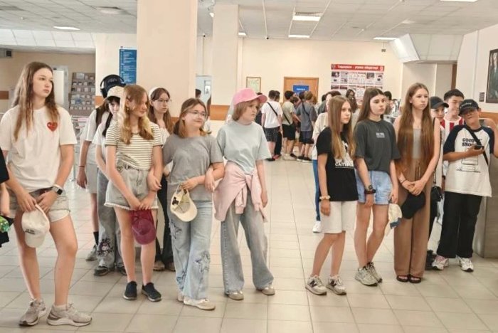 Экскурсия для учащихся Лицея информационных технологий и Лицея № 176 
