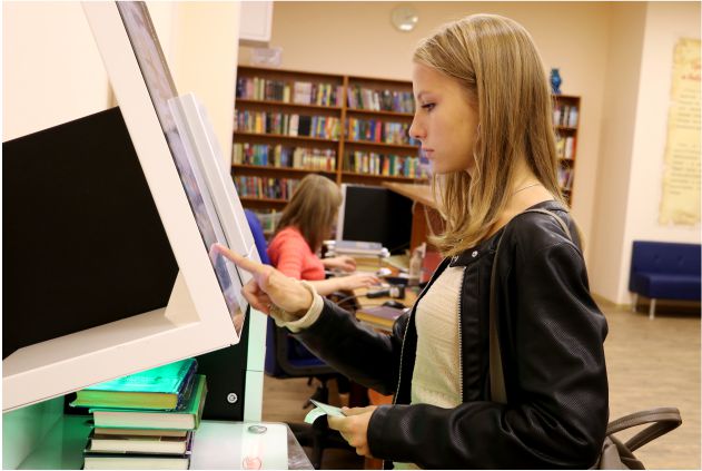 Самостоятельная выдача/возврат литературы на RFID станциях