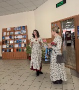 Открытие персональной выставки Любови Скорняковой «Мягкими штрихами»
Фотограф: А. Г. Шрайберова