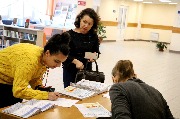 Городской научно-практический семинар молодых специалистов: «Современная библиотека: новые формы работы и библиотечные практики»
Фотограф(ы): Н. Ю. Машутина