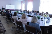 Визит директора библиотеки Даляньского университета иностранных языков
Фотограф: А. Нечаева