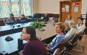 Встреча для преподавателей с заместителем генерального директора Образовательной платформы «Юрайт»
Фотограф: В. Угрюмова
