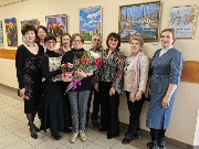 Открытие персональной выставки Валентины Алексеевны Кондратович
Фотограф(ы): А. Г. Шрайберова
