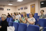 Межвузовский научно-практический семинар «Современная библиотека: новые форматы и практики в обслуживании читателей» 
Фотограф(ы): Н. Ю. Машутина