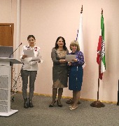 Семинар по белорусскому языку «Гавары са мной па-беларуску!», посвященный Дню единения народов Беларуси и России
Фотограф(ы): Н. Ю. Машутина