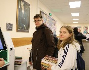 Лебедева Нелли, МТФ, ТМ-901 (1 курс): «Всё хорошо объяснили, понравилось!!!».
Фотограф(ы): Н. Ю. Машутина