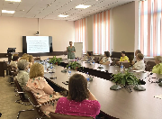 Секция формирования фондов Областного методического объединения вузовских библиотек г. Новосибирска
Фото: Е. Андреева