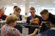 Выдача литературы студентам-первокурсникам
Фотограф(ы): Н. Ю. Машутина