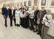 Открытие персональной выставки Натальи Барс «Магия касаний»
Фото: А. Шрайберова
