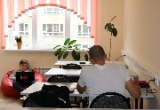 Обслуживание читателей в читальных залах и на абонементе
Фотограф(ы): Н. Ю. Машутина