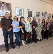 Открытие персональной выставки Любови Скорняковой «Мягкими штрихами»
Фотограф: А. Г. Шрайберова
