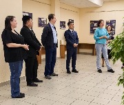 Открытие выставки «Вселенная Чингиза Айтматова»
Фотограф(ы): Л. А. Трофимова