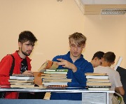 Выдача литературы студентам-первокурсникам
Фотограф(ы): Н. Ю. Машутина