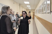 Открытие персональной выставки Натальи Барс «Магия касаний»
Фото: А. Шрайберова