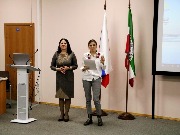 Семинар по белорусскому языку «Гавары са мной па-беларуску!», посвященный Дню единения народов Беларуси и России
Фотограф(ы): Н. Ю. Машутина