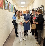 Открытие персональной выставки Валентины Алексеевны Кондратович
Фотограф(ы): А. Г. Шрайберова