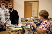 Выдача учебной литературы первокурсникам 2021г.
Фотограф(ы): Н. Ю. Машутина