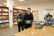 Выдача учебной литературы первокурсникам 2019г.
Фотограф(ы): Н. Ю. Машутина