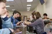Выдача литературы студентам-первокурсникам
Фотограф(ы): Н. Ю. Машутина