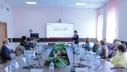 Визит директора библиотеки Даляньского университета иностранных языков
Фотограф: А. Нечаева