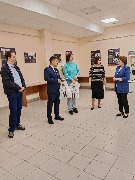 Открытие выставки «Вселенная Чингиза Айтматова»
Фотограф(ы): Л. А. Трофимова