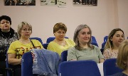 Городской научно-практическом семинар молодых специалистов «Библиотека и читатель – ищем новые форматы взаимодействия»
Фотограф(ы): Н. Ю. Машутина