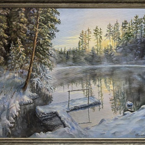 23 декабря – персональная выставка Весниной Натальи «Далекое и близкое»